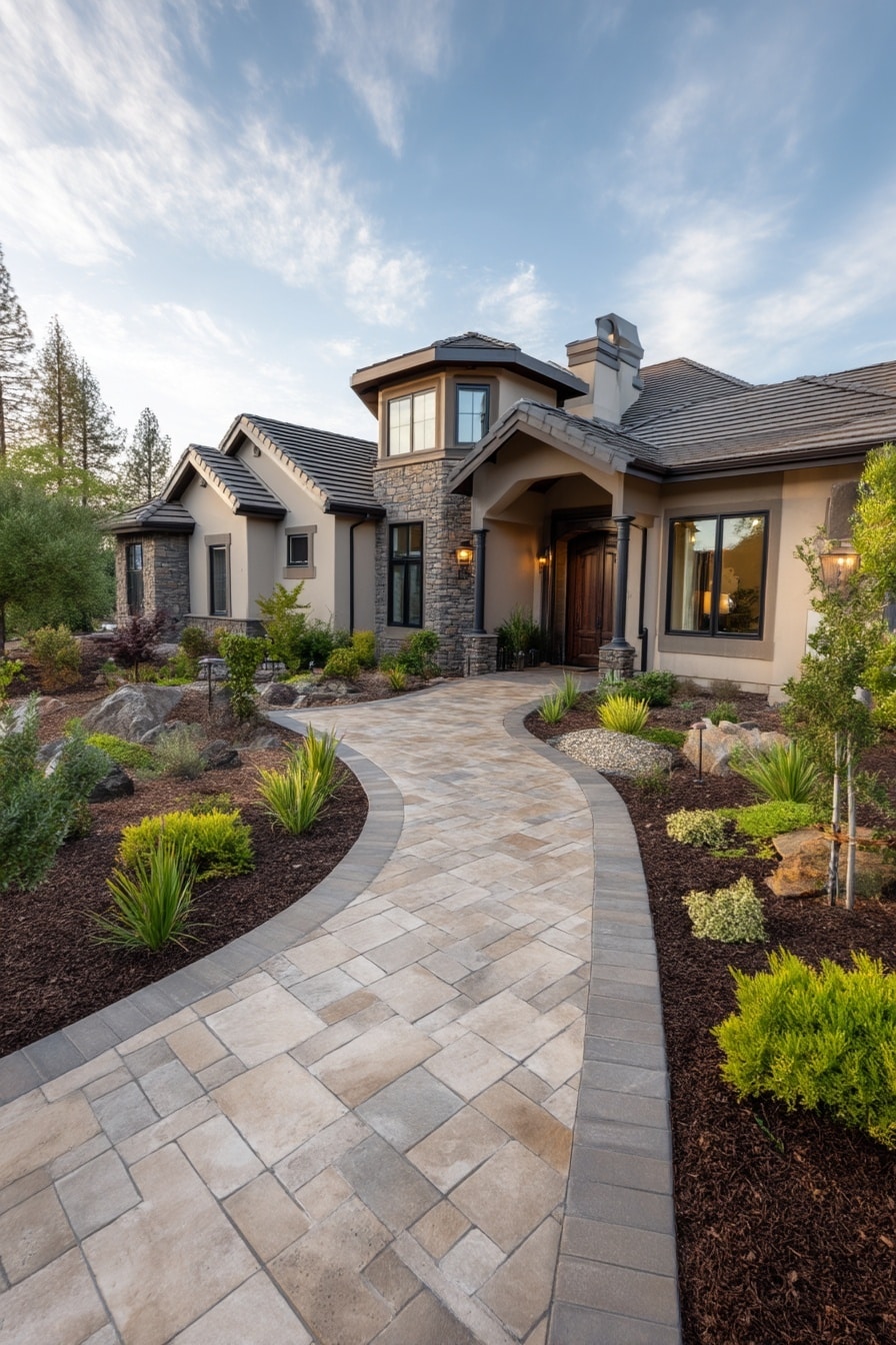 Paver Walkway Ideas for Star Quality Curb Appeal