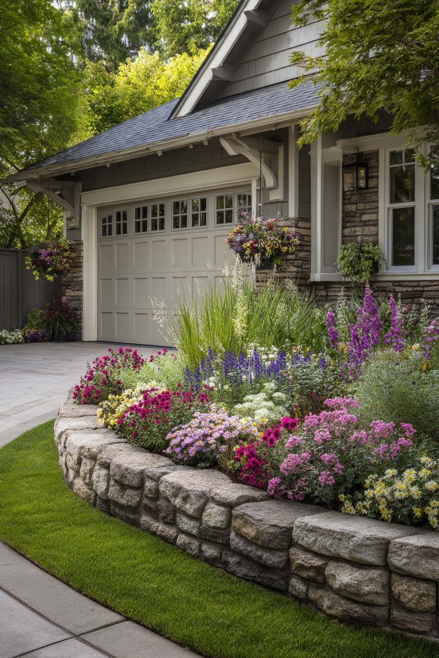 Side of Driveway Landscaping Ideas for Curb Appeal