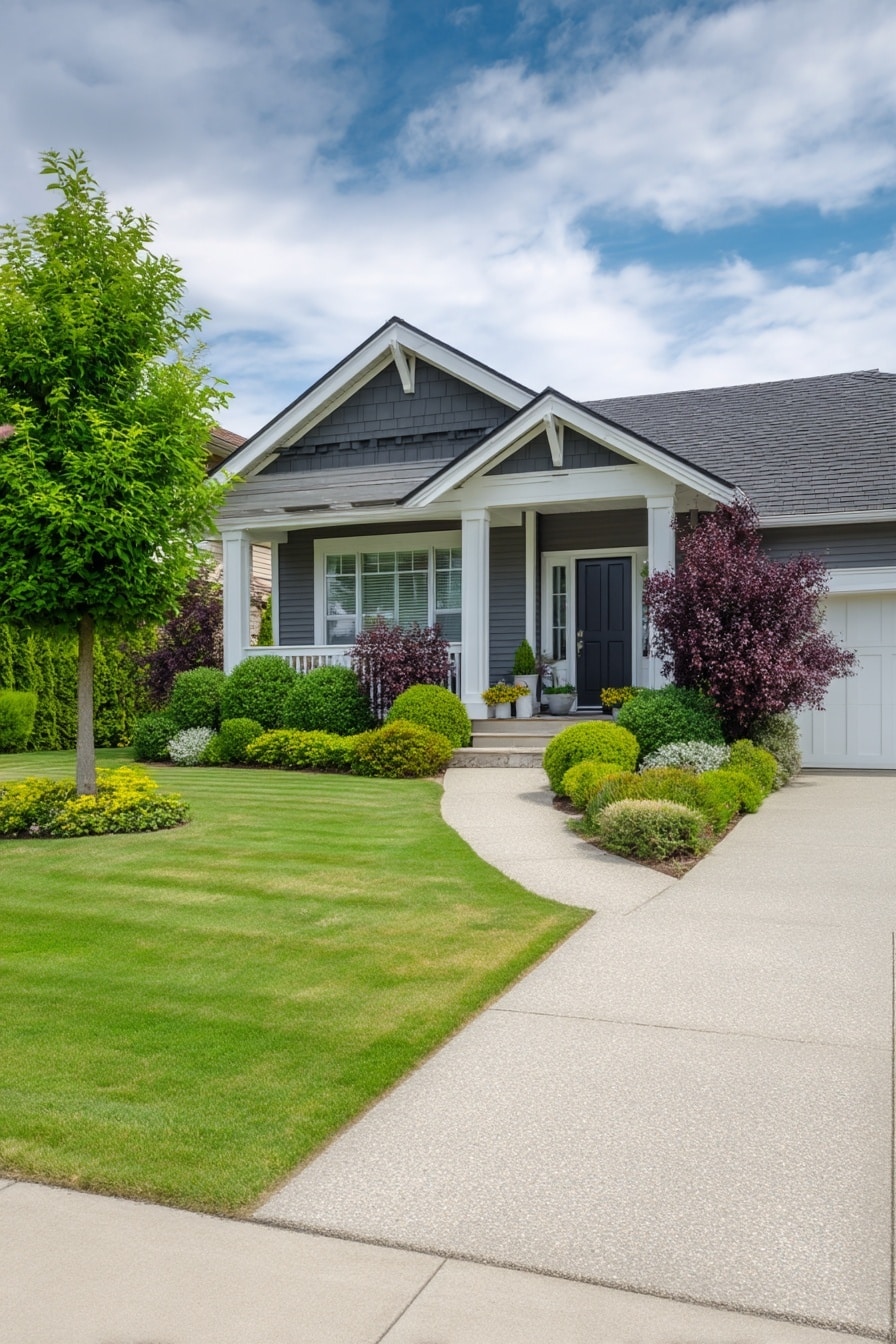 Simple Landscaping Front Yard Ideas on a Budget