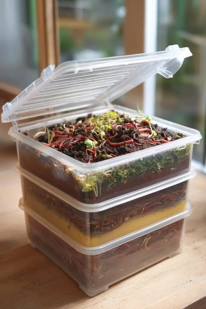 DIY Worm Compost Bin: 5 Easy Methods 3 DIY Worm Compost Bin: 5 Easy Methods