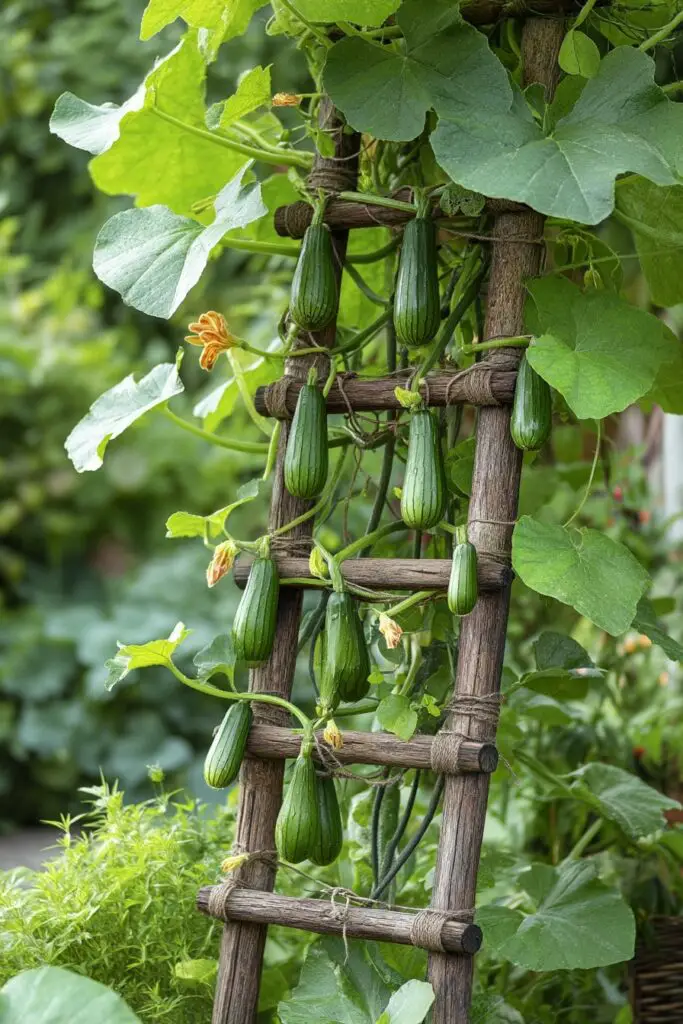 7 Zucchini Trellis Ideas for Small Gardens 6 7 Zucchini Trellis Ideas for Small Gardens