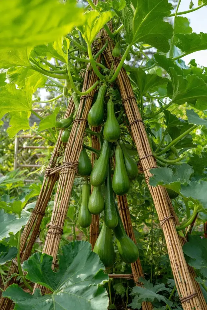 7 Zucchini Trellis Ideas for Small Gardens 7 7 Zucchini Trellis Ideas for Small Gardens