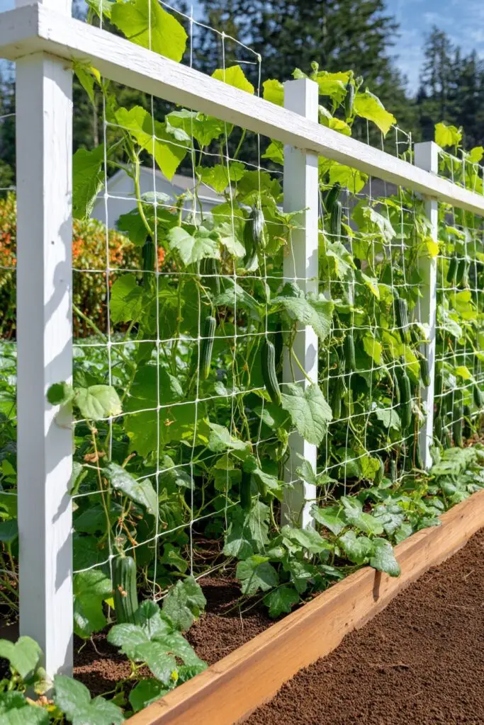 7 Best Cucumber Trellis Ideas (Easy DIY) 9 7 Best Cucumber Trellis Ideas (Easy DIY)