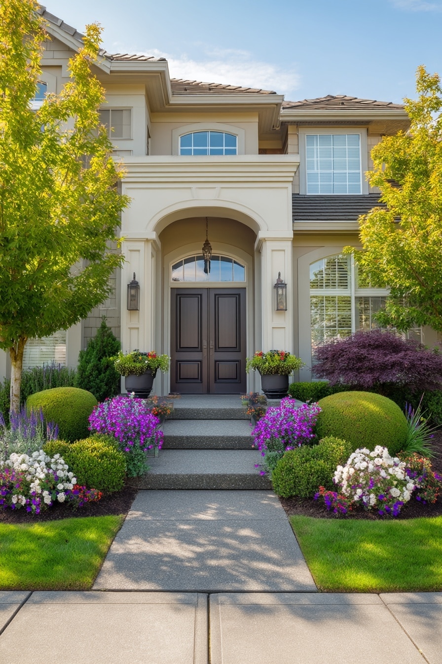 Flower Bed Ideas for Front of House